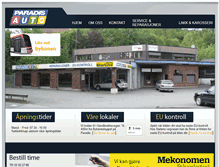 Tablet Screenshot of paradisauto.no